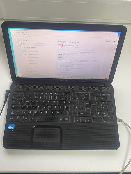 Toshiba C850 15.6” Windows 10 Laptop Computer i3 2.5gHz 500GB 4GB Home/Business CHEAP USED Intel
