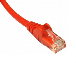 EXCEL Pack of 10 Cat5e 2M RJ-45 RJ-45 Network Patch Cable Red Ethernet Internet