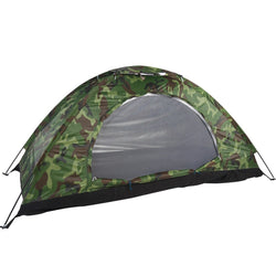 One Man Instant Camping Tent Waterproof Camouflage Hiking Fishing Summer Holiday Pod Tent