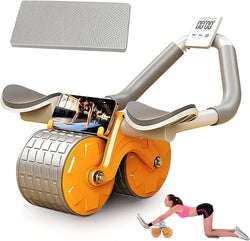 Abdominal Automatic Rebound Wheel Elbow Support Exercise Fitness Gym Abs Roller Stomach Core Training Equipment