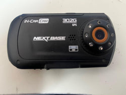 NextBase 302G HD 720p Car Dash Cam Front Camera DVR LCD Screen GPS *MAINS ONLY* Black Grade C