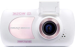 Nextbase 312GW Full 1080p 30fps HD In-Car Dash Cam Câmera frontal DVR 2,7 "Tela LED 140 ° Ângulo de visão WiFi / GPS BRANCO (SOMENTE REDE) Grau C 