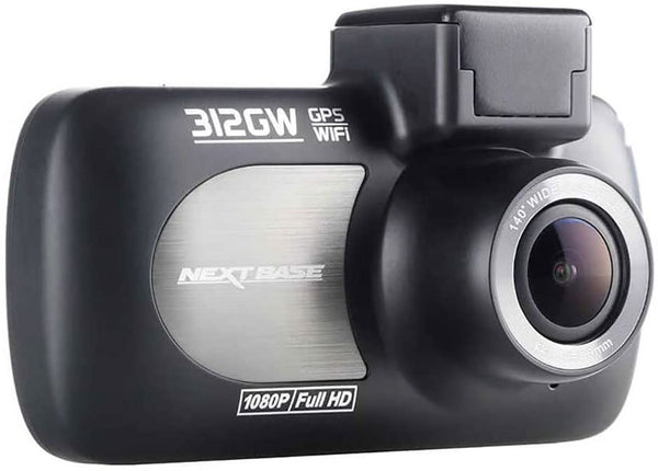 Nextbase 312GW HD In-Car Dash Cam Câmera frontal DVR SOMENTE REDE Grau C GPS/WIFI Tela LED de 2,7 "1080p 140 ° Ângulo de visão preto 
