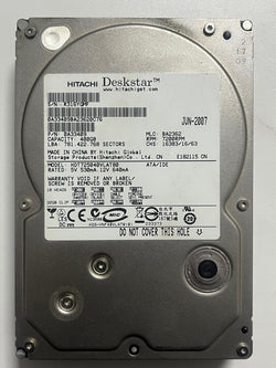 Hitachi HDT725040VLAT80 Hard Drive 400GB 3.5" IDE Disk Internal PATA Computer HDD