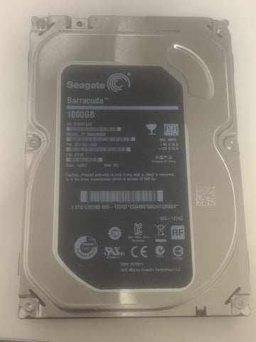 Seagate Apple 3,5" iMac A1419 Unidade de disco rígido interna de 1 TB ST1000DM003 655-1724D (pronto para fusão) SATA III 6 Gbp/s