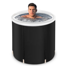 Athlete Recovery Ice Tub Outdoor Gym Sports Cold Water Therapy Fitness Rehab Spa Soaking Bucket Boxers Rugby MMA