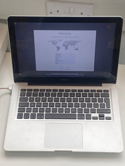 Apple 13 "MacBook Pro A1278 meados de 2011 prata 8 GB / 120 GB SSD i5 2,3 GHz laptop grau B mais bateria nova