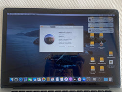 Apple 15 "MacBook Pro A1398 2014 Core i7 2,8 GHz 128 GB SSD 16 GB de memória RAM Laptop prata