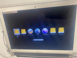 Apple MacBook Air 13 "A1466 Conjunto de tampa de tela LCD 2013 2014 2015 Prata grau B para laptop Seção superior de alumínio 2017