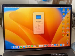 Apple 15 "MacBook Pro A1707 2016 2017 Tela LCD Conjunto Espaço Tampa Cinza Laptop (Grau B) S26093