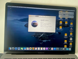 Apple 13 "MacBook Pro A1706 A1708 Tela LCD 2016 2017 Cinza Conjunto da tampa do laptop Cinza espacial (Grau B) S30101