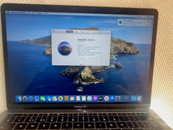 Apple MacBook Pro 13 "2017 A1708 Core i5 2,3 GHz 8 GB 256 GB SSD Espaço cinza laptop usado 24104 grau B