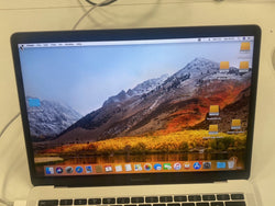 Apple 13 "MacBook Pro A1706/A1708 Final de 2016 Meados de 2017 Tela LCD Montagem Espaço Cinza Tampa para Laptop (Grau B) S14062