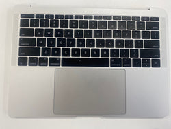 Apple 13 "MacBook Pro A1708 final de 2016/2017 apoio para as mãos/teclado prateado layout americano inglês 821-00681 (PR20062)