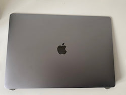 Apple 15" MacBook Pro A1990 2018 2019 LCD Screen Display Assembly Space Grey Lid for Laptop (Grade B+)