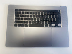 Apple MacBook Pro 16" A2141 Grey 2019 Palmrest English US Keyboard Trackpad USBC 821-02552-A + TouchBar + BATTERY QWERTY Layout Grade 'A' READ