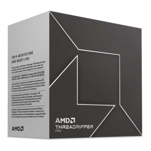 AMD Ryzen Threadripper Pro 7985WX, sTR5, 3.2GHz (5.1 Turbo), 64-Core, 350W, 320MB Cache, 5nm, 7th Gen, No Graphics, NO HEATSINK/FAN