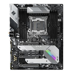 Asrock X299 STEEL LEGEND, Intel X299, 2066, ATX, 8 DDR4, SLI/XFire, Dual LAN, RGB Lighting, M.2