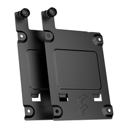 Fractal Design SSD Tray Kit - Type-B (2-pack), Black, 2x 2.5" SSD Brackets - For Fractal cases with Type-B SSD mounts only
