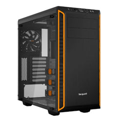 Be Quiet! Pure Base 600 Gaming Case w/ Window, ATX, 2 x Pure Wings 2 Fans, Orange Trim