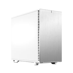 Fractal Design Define 7 (White Solid) Gaming Case, E-ATX, Multibracket, 3 Fans, Fan Hub, Silence-optimized, USB-C