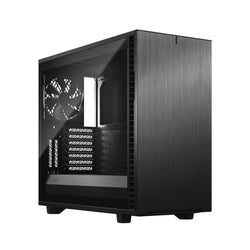 Fractal Design Define 7 (Light TG) Gaming Case w/ Light Tint Glass Window, E-ATX, Multibracket, 3 Fans, Fan Hub, Silence-optimized, USB-C