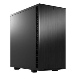 Fractal Design Define 7 Mini (Black Solid) Gaming Case, Micro ATX, Sound Dampening, Ventilated PSU Shroud, USB-C, 331mm GPU & 240mm Radiator Support