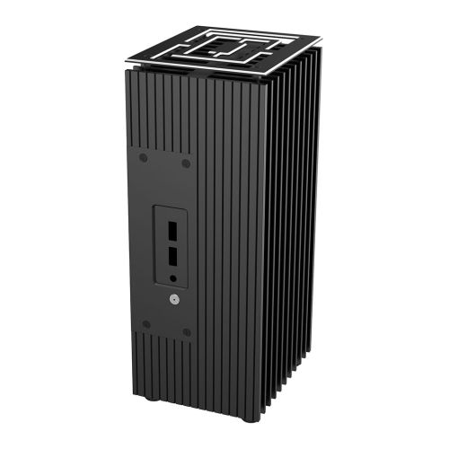 Akasa Turing WS Complementary Fanless Case for Intel NUC 12 Pro, M.2 SSD heatsink, 2.5‰۝ SSD/HDD, Vertical/Horizontal