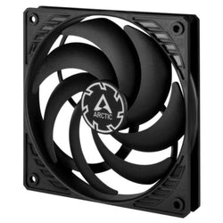 Arctic P12 Slim 12cm Pressure Optimised PWM PST Case Fan, Black, Fluid Dynamic, 300-2100 RPM