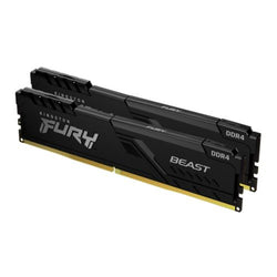 Kingston Fury Beast 16GB Kit (2 x 8GB), DDR4, 2666MHz (PC4-21400), CL16, XMP, DIMM Memory