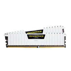 Corsair Vengeance LPX 16GB Kit (2 x 8GB), DDR4, 3200MHz (PC4-25600), CL16, Ryzen Optimised, DIMM Memory, White