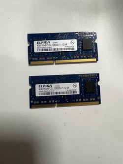 Elpida 8GB DDR3 2x 4gb PC3-12800 EBJ40UG8EFU5-GNL-F Apple iMac Memory RAM Sticks Kit de atualização genuíno para MacBook