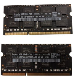 Kit de atualização de memória Apple 8 GB RAM 2x 4 GB HMT351S6CFR8C-PB Hynix iMac MacBook DDR3 SoDimm Unibody MB Pro