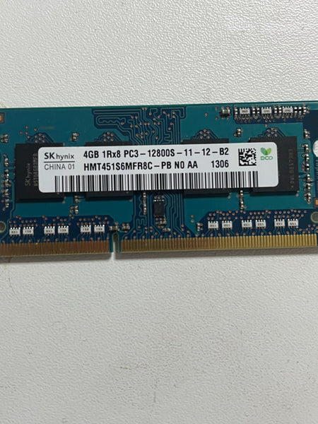 Módulo de memória Hynix 4GB RAM DDR3L PC3L-12800S HMT451S6AFR8A-PB 1600mhz iMac A1418/A1419 APPLE