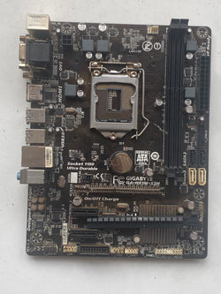 Placa-mãe para jogos GIGABYTE PC GA-H81M-S2H PCIE LGA1150 Micro ATX Computador DDR3