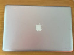 Apple 17 "MacBook Pro A1297 2009 Conjunto de tampa de tela LCD Tela brilhante 661-5040 Grau C Alumínio prateado 0802243