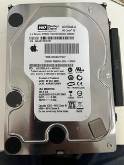 Apple iMac WD2500AAJS-40VWA1 Disco rígido para PC de 250 GB 3,5" SATA 655-1358D + MAC OS X High Sierra