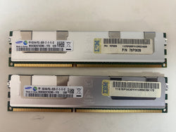 Jogo 78P0639 da RAM Samsung PC3L-8500R DDR3L do servidor ECC da memória de Cisco 32GB (2x 16GB)