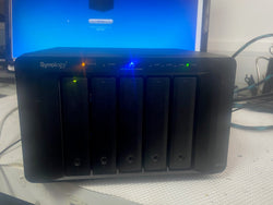 Synology Diskstation 2,5 TB NAS Drive 5 baias gabinete de armazenamento de rede de desktop DS1517