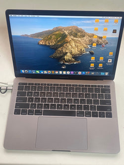 Apple 13 "MacBook Pro 2017 A1708 Core i5 2,3 GHz 8 GB 256 GB SSD cinza laptop usado - 15123 grau B