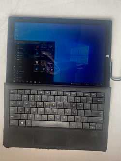 Microsoft SURFACE PRO 3 Tablet Core i5 1,9 GHz 8 GB 256 GB + teclado funcionando *Leia*