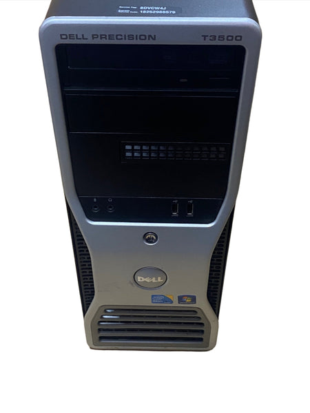 Estação de trabalho do computador de escritório do PC de Dell Precision T3500 Xeon 2.8gHz 4GB 250G