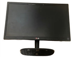 LG 22” LCD PC Gaming Monitor 22M35A-B Computer Full HD Widescreen Display VGA UK Black & Stand