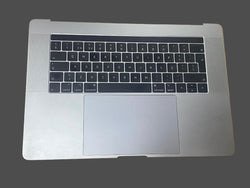 MacBook Pro 15 "A1990 2018 2019 Touch Bar cinza apoio para as mãos teclado americano e bateria grau 'A' B661-10345