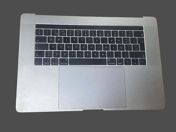 MacBook Pro 15" A1990 2018 2019 Touch Bar Grey Palmrest US Keyboard and Battery Grade 'A' B661-10345