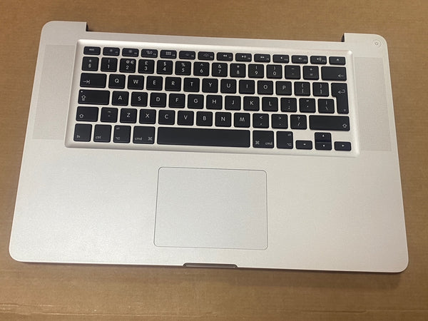 Apple 15” MacBook Pro A1286 Mid 2012 Palmrest UK Layout Keyboard Trackpad Casing Aluminium Assembly