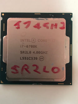 Processador Intel Quad-Core i7-6700K 4.00GHz CPU SR2L0 Soquete 1151 LGA1151 Skylake