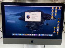 iMac 21,5 "Core i5 3,1 GHz Apple 4K 2015 Computador desktop multifuncional 16 GB 1 TB HDD + teclado / mouse para jogos Sistema A1418 (Grau A)
