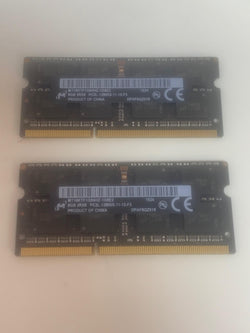 Micron 16GB DDR3L 2x 8GB 1600mHz Apple iMac A1418 A1419 Memória RAM PC3L-12800S MT16KTF1G64HZ-1G6E2 Genuíno Certificado