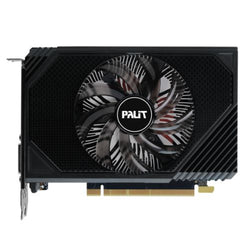 Palit RTX3050 StormX OC, PCIe4, 6GB DDR6, DVI, HDMI, DP, 1492MHz Clock, Overclocked, Compact Design